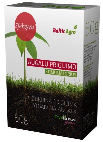 Augalų prigijimo stimuliatorius PRALUMUS GARDEN, 50 g-0