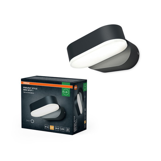 Lauko LED šviestuvas OSRAM ENDURA MINI SPOT I, IP44, 3000 K, 8 W, 320 lm - 3