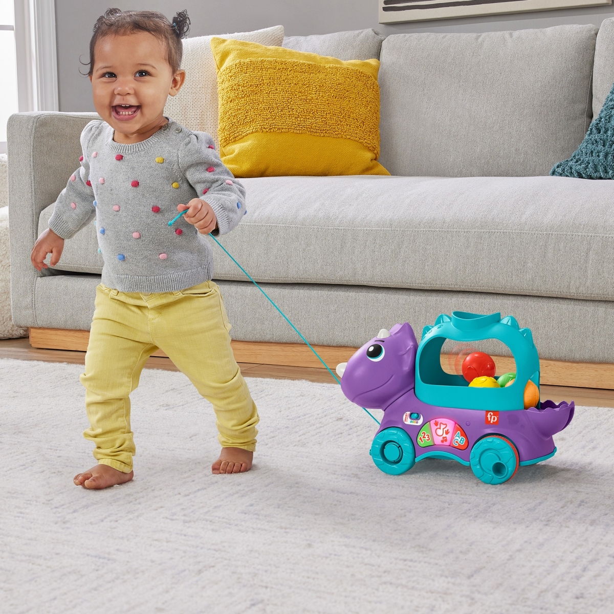 Interaktyvus dinozauras  FISHER PRICE, Lietuviškai įgarsintas - 7