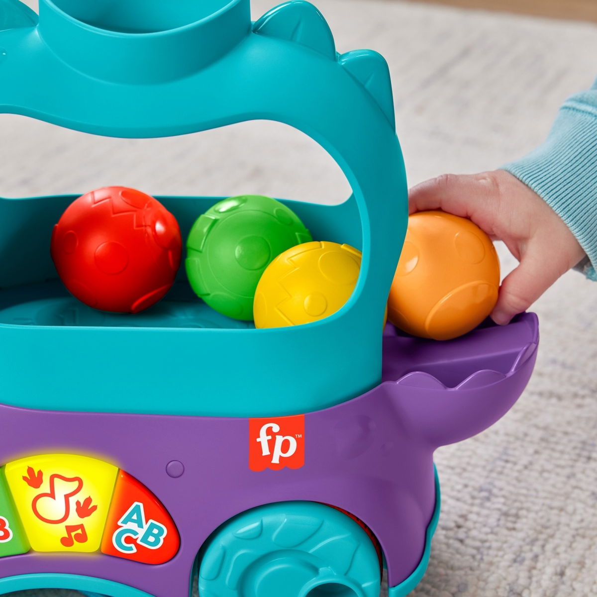 Interaktyvus dinozauras  FISHER PRICE, Lietuviškai įgarsintas - 4