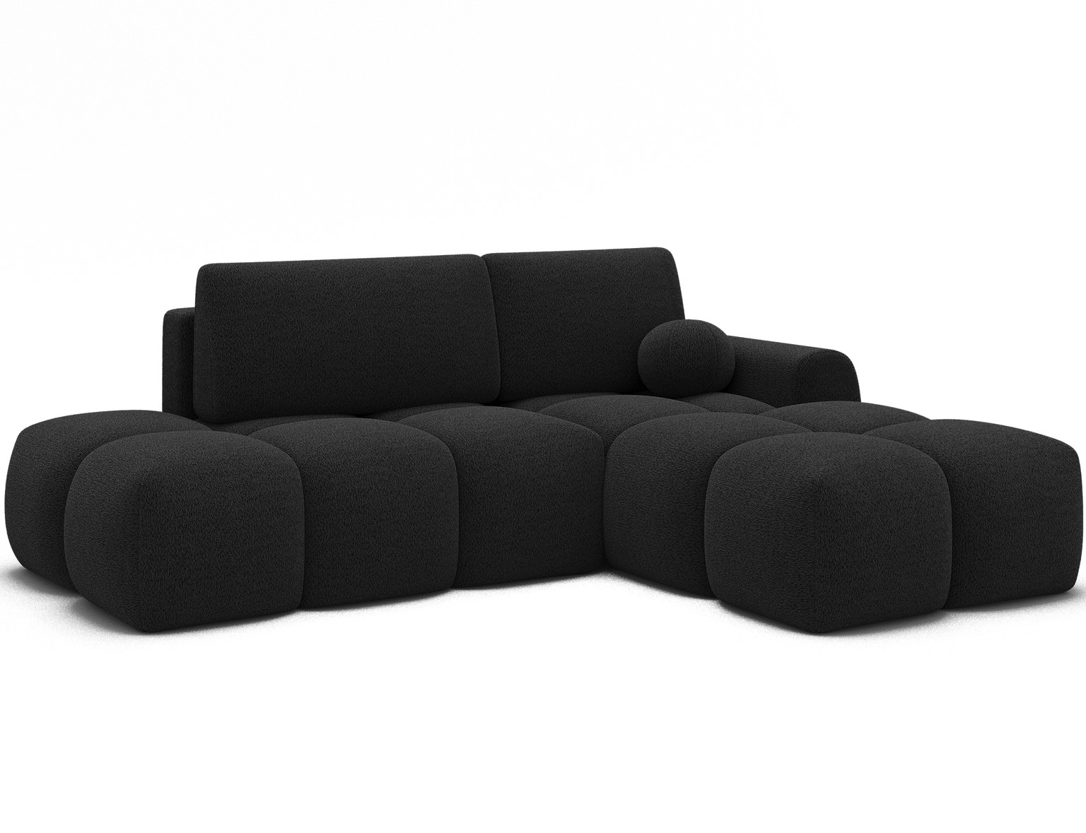 Kampinė sofa Vittario, tamsiai pilka sp., 170 x 227 cm x 95 cm - 3