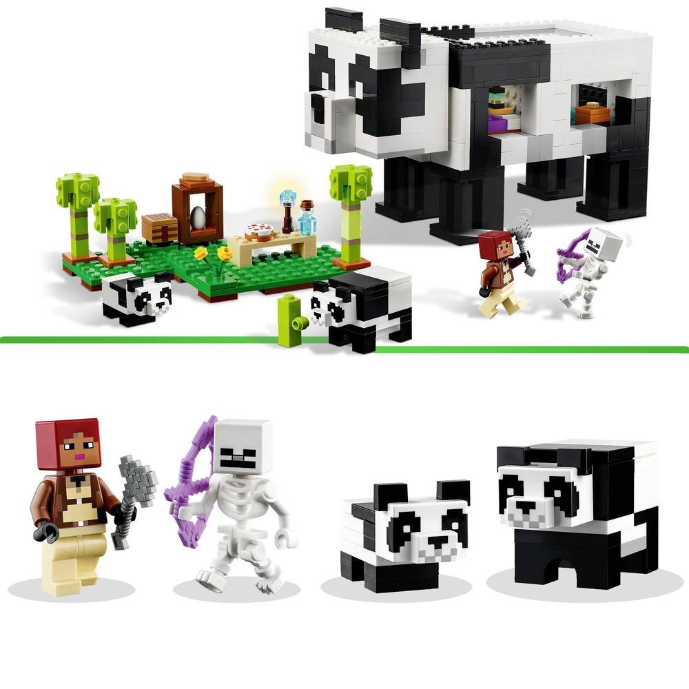 Konstruktorius LEGO Minecraft The Panda Haven - 4