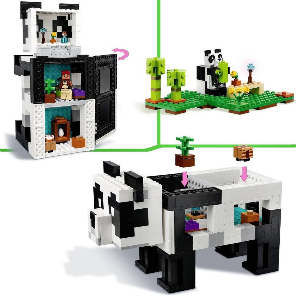 Konstruktorius LEGO Minecraft The Panda Haven - 3