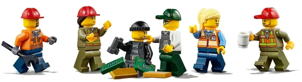 Konstruktorius LEGO® City Krovininis traukinys 60198