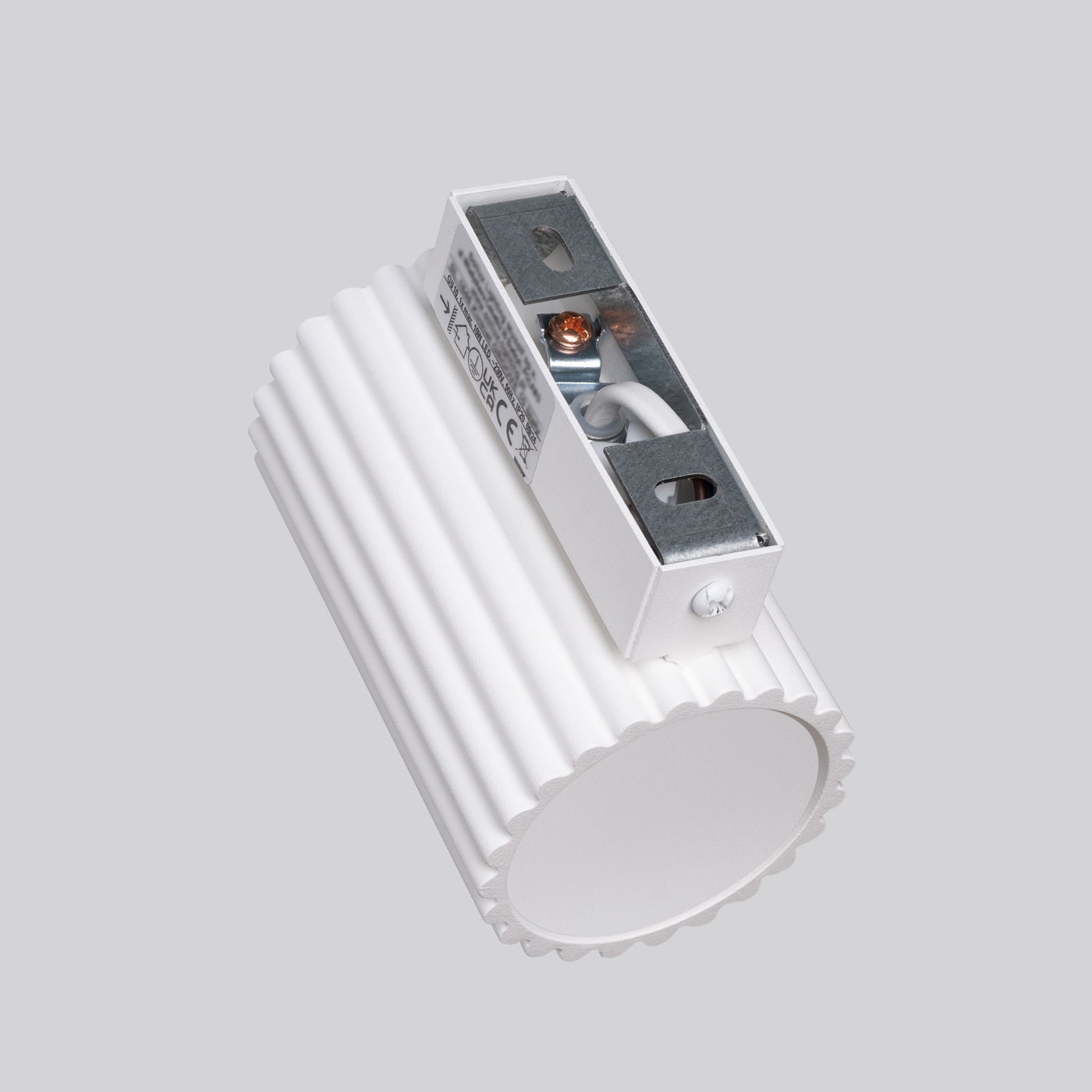 Sieninis šviestuvas SOLLUX KARBON 10, GU10, 1 x max 10W LED, balta - 7