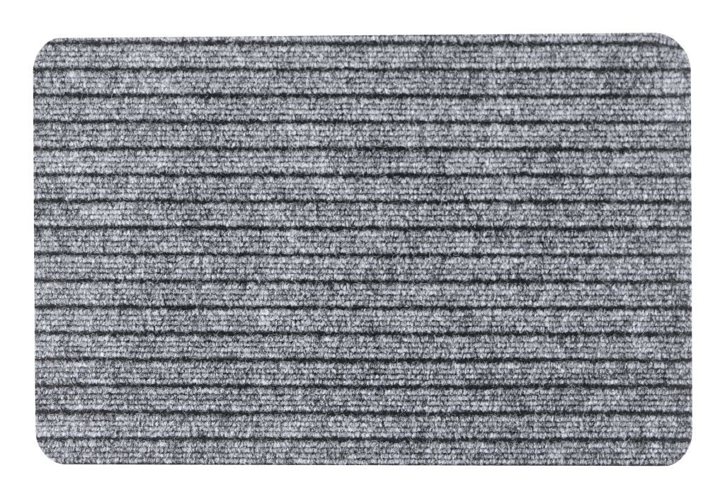 Durų kilimėlis ATLAS GREY, 80 x 50 cm, 100% polipropileno-0