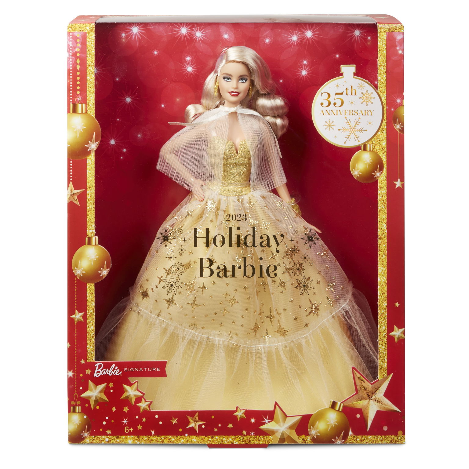 Kolekcinė  lėlė Barbie Holiday 2023 - 6