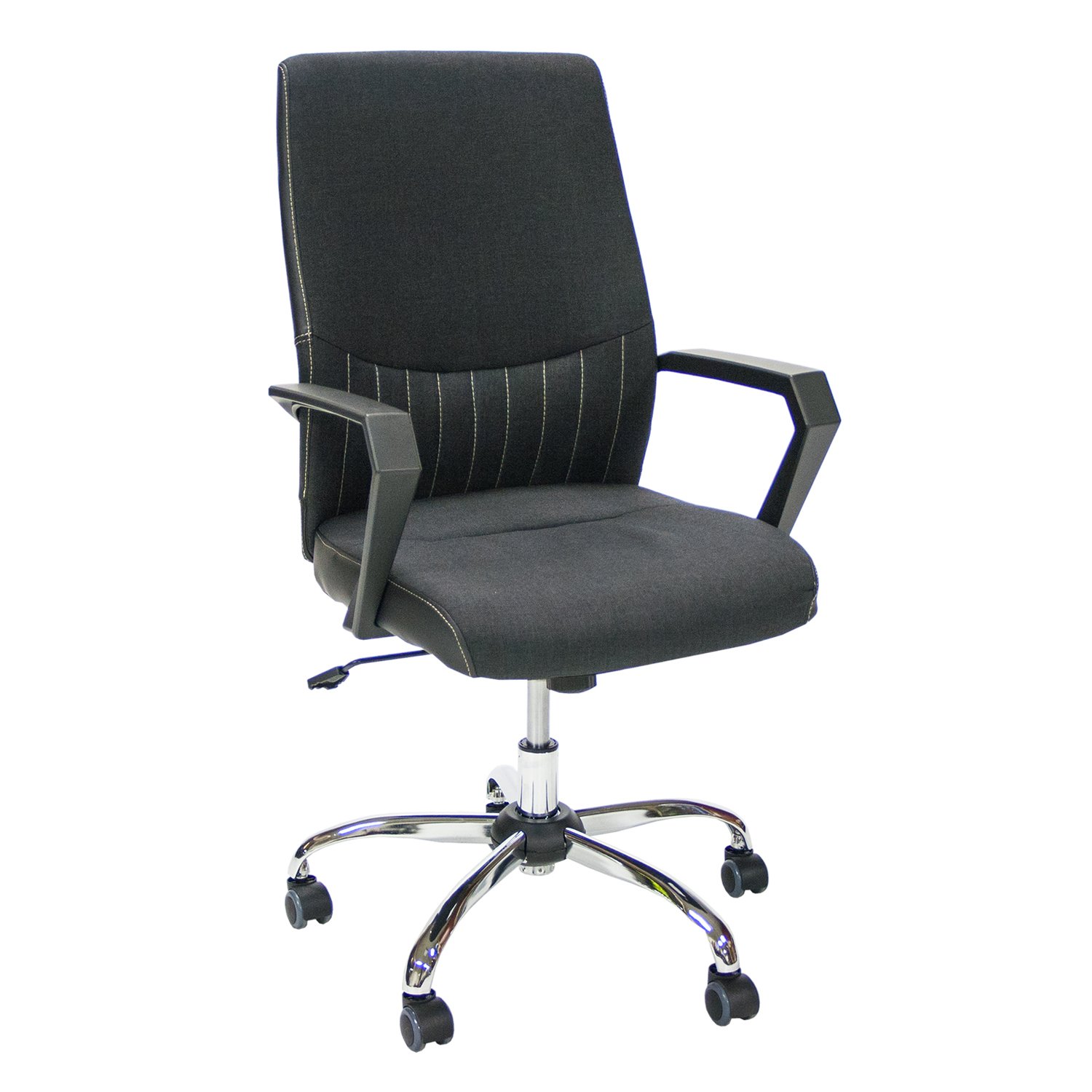 Biuro kėdė ANGELO, 58x59x97-105 cm, juoda