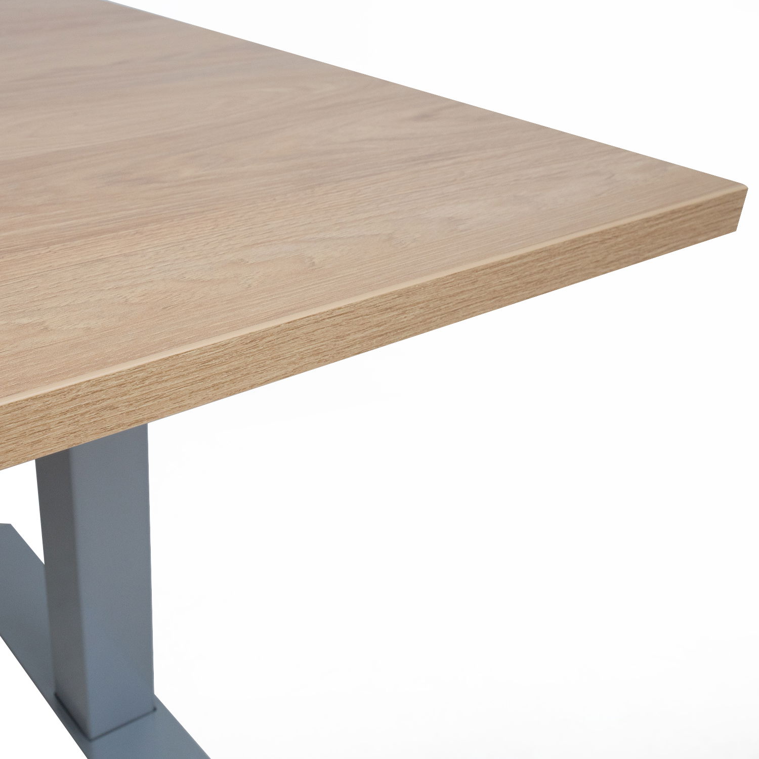 Rašomasis stalas su pakėlimo mechanizmu ERGO, 140x70 cm, ąžuolo-2