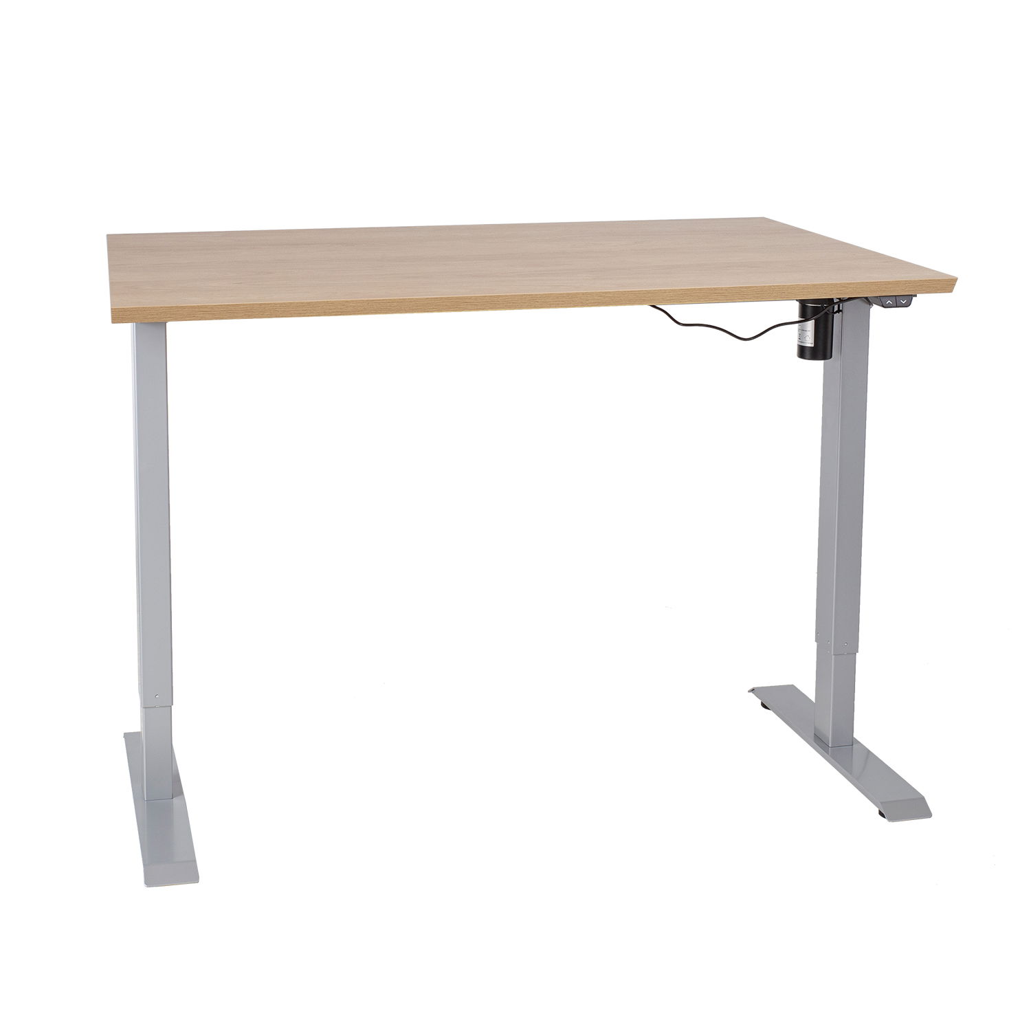 Rašomasis stalas su pakėlimo mechanizmu ERGO, 140x70 cm, ąžuolo - 1