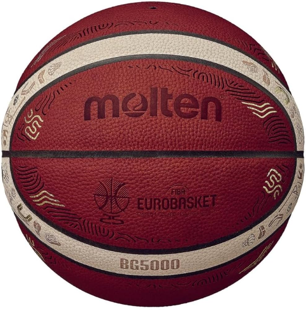 Krepšinio kamuolys MOLTEN B7G5000-E5Z FIBA Eurobasket 2025-0