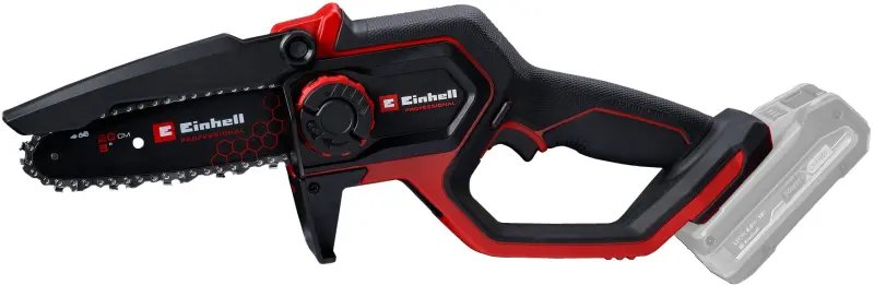 Akumuliatorinis grandininis genėjimo pjūklas EINHELL GP-PS 18/20 Li BL-Solo, 18 V, 20 cm, be akumul.-0