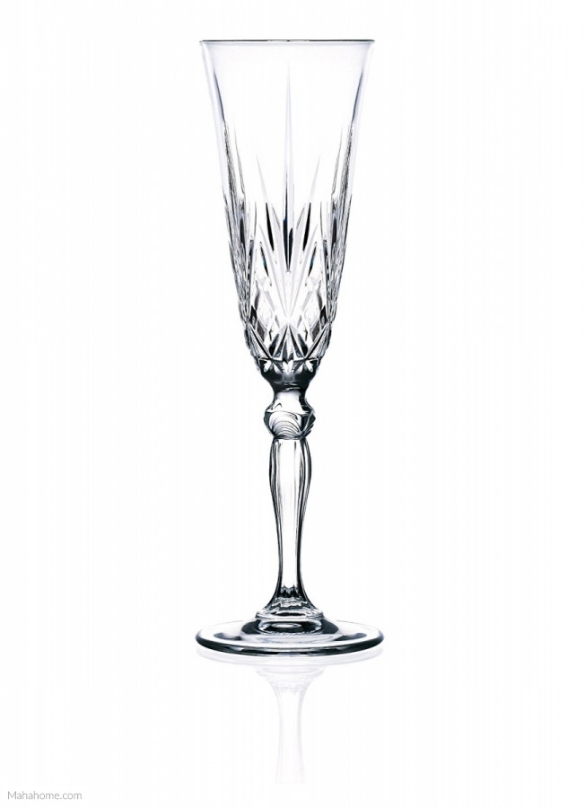 Krištolinės šampano taurės RCR MELODIA FLUTE GOBLET, 160 ml, 6 vnt.-0