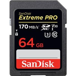 Atminties kortelė SanDisk Extreme Pro, 64 GB