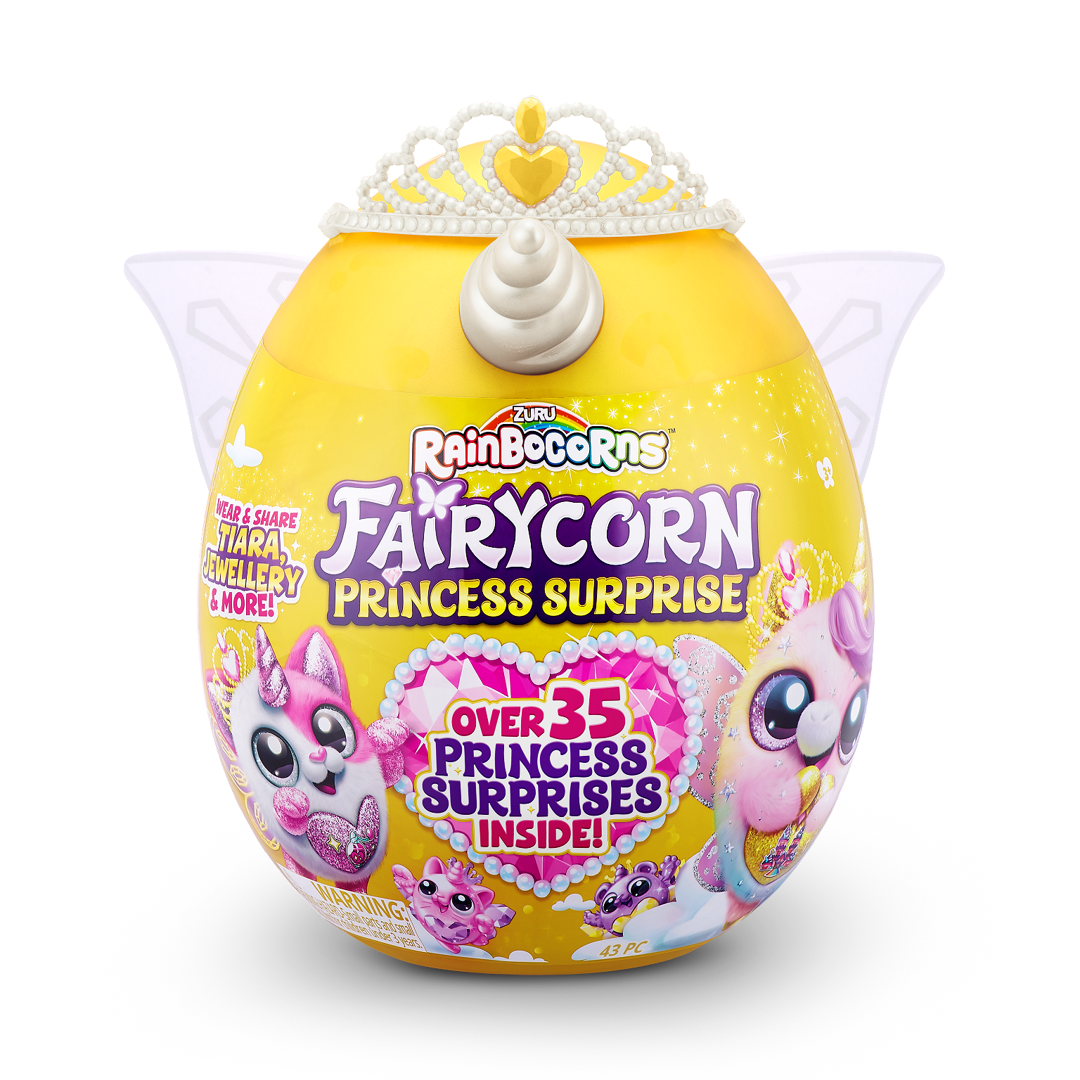 RAINBOCORNS pliušinis žaislas su aksesuarais Fairycorn Princess, 6 serija, 9281 - 2