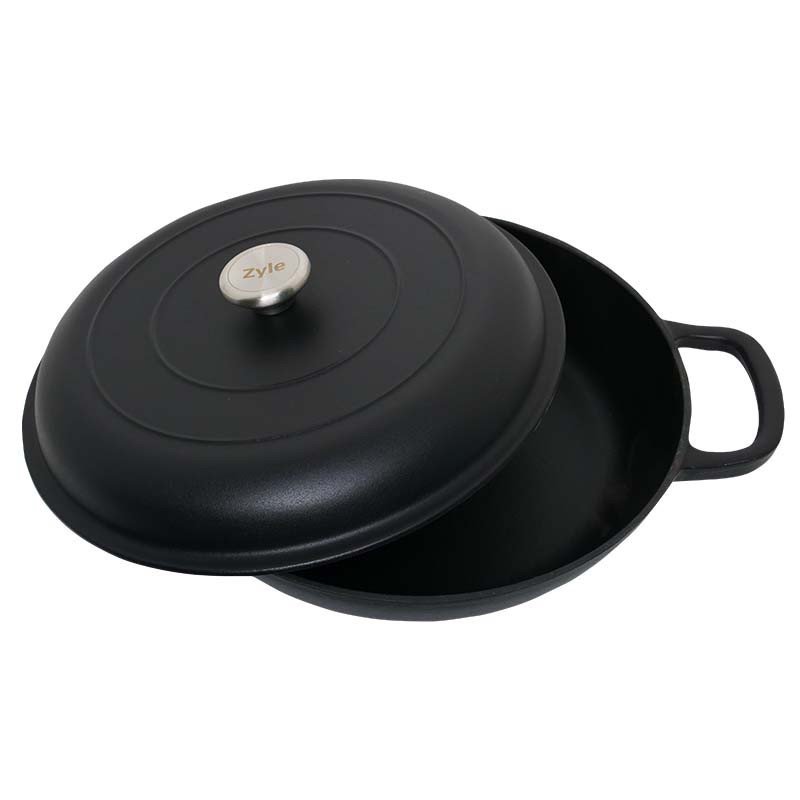 Ketaus puodas Zyle ZY030CBKI, 300 mm, 3.5 l - 3