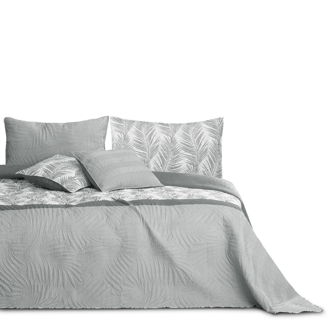Lovatiesė AmeliaHome TROPICAL BONAIRE, 170x210 cm, pilka - 4