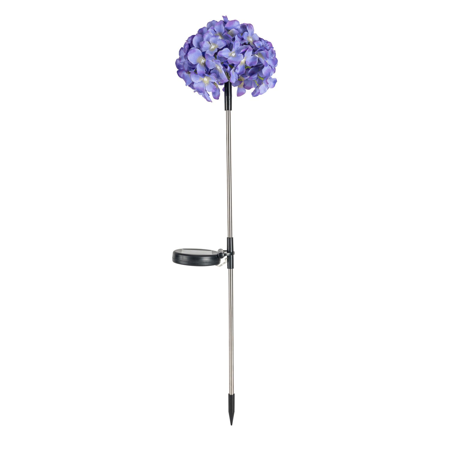 Įsmeigiamas LED lauko šviestuvas KAUFTEC FLOWER, įkraunamas saulės energija, 10 LED, 74 cm-1