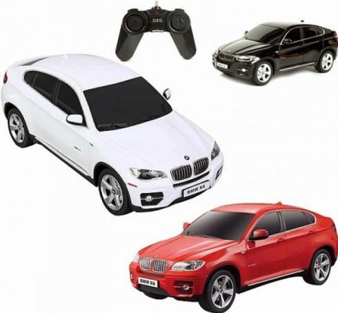 Radijo bangomis valdomas automodelis RASTAR BMW X6 1:24 - ermitazas.lt