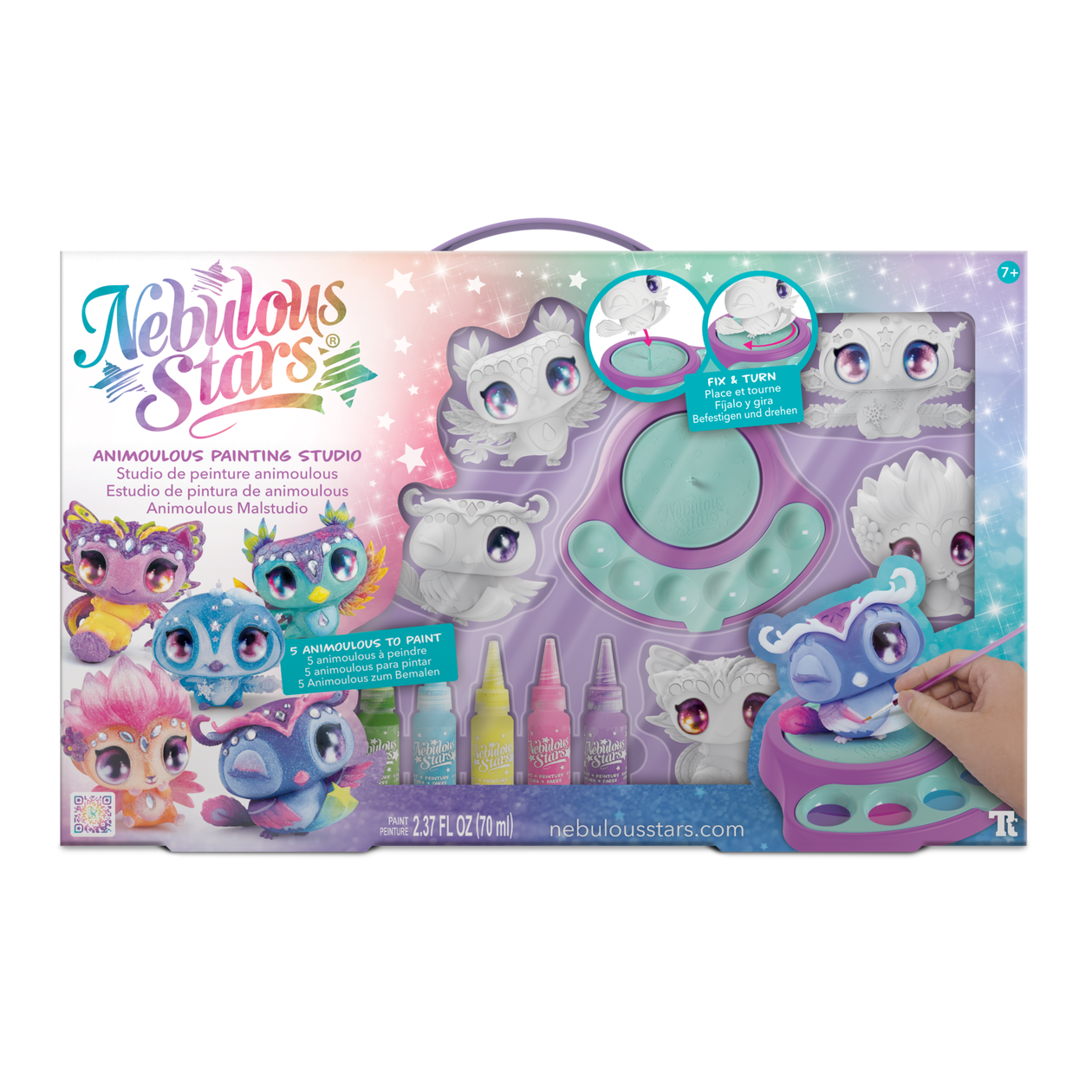 Piešimo rinkinys NEBULOUS STARS Animoulous Painting Studio-0