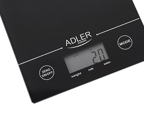 Elektroninės virtuvinės svarstyklės Adler AD 3138, juodos-1