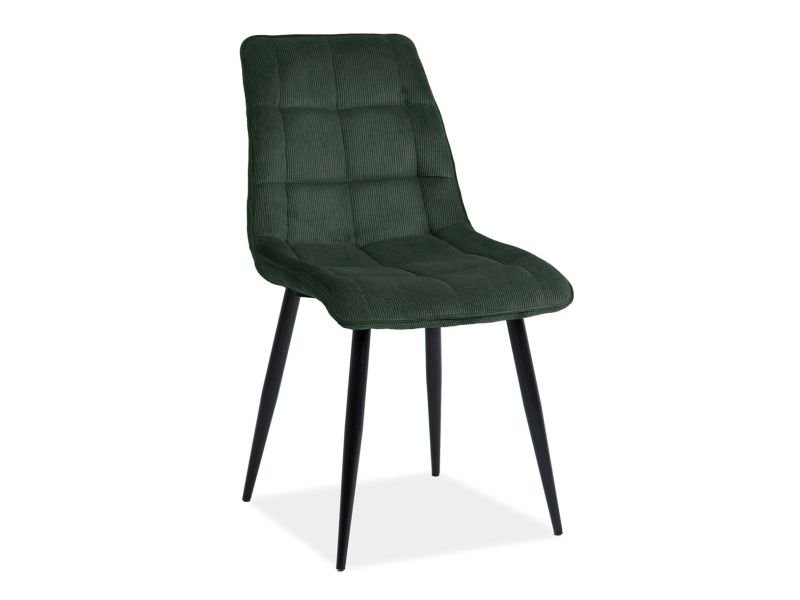 Kėdė CHIC, žalia/juoda