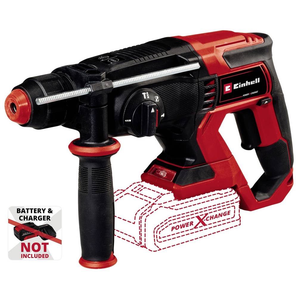 Akumuliatorinis perforatorius EINHELL TE-HD 18/20 Li-Solo, 18 V, 1,8 J, SDS-plus, be akumuliatoriaus-0