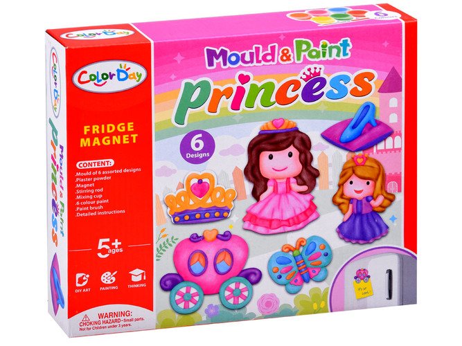 Kūrybinis rinkinys Princess magnetukų gamybai - 5