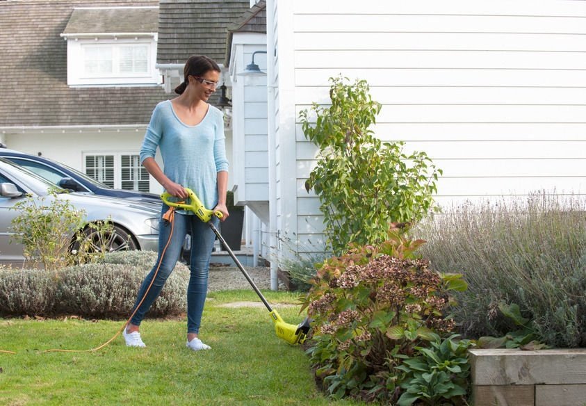 Elektrinė žoliapjovė RYOBI RLT3525, 350 W, 25 cm-1
