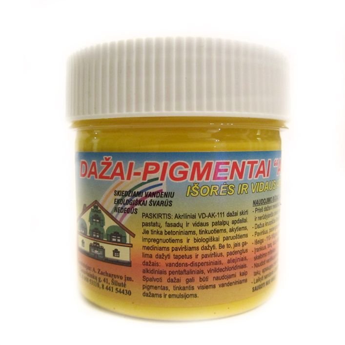 Dažų pigmentas AKRILEN, citrinos sp., 600 g