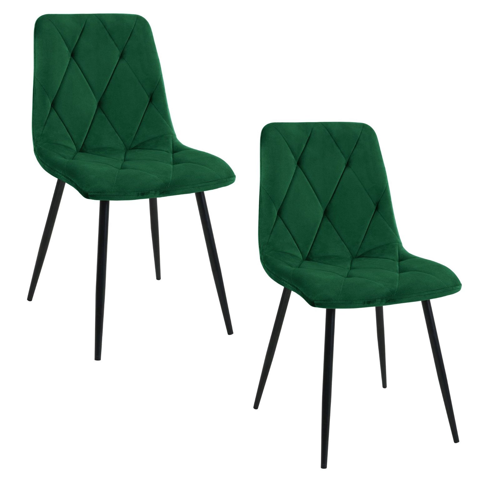 2-jų kėdžių komplektas SJ.3,žalia