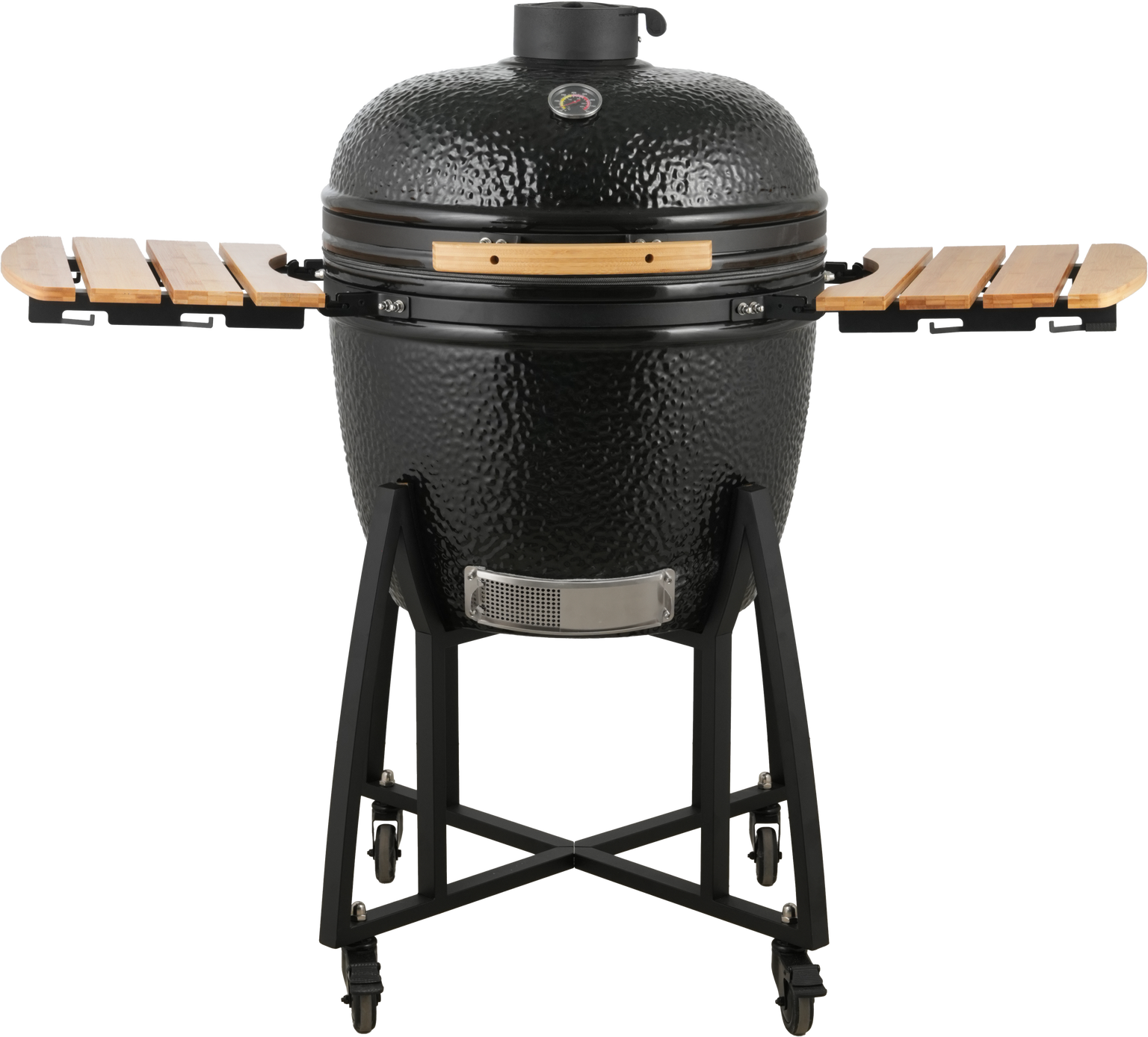 Keraminė kepsninė Kamado Classic Series 21", 53 cm, juodos sp.-0