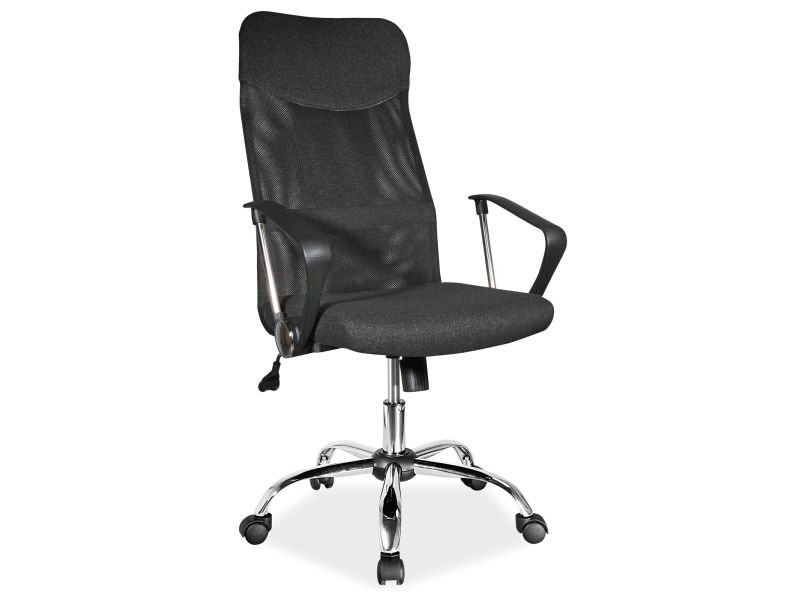 Biuro kėdė Q-025, juoda-0