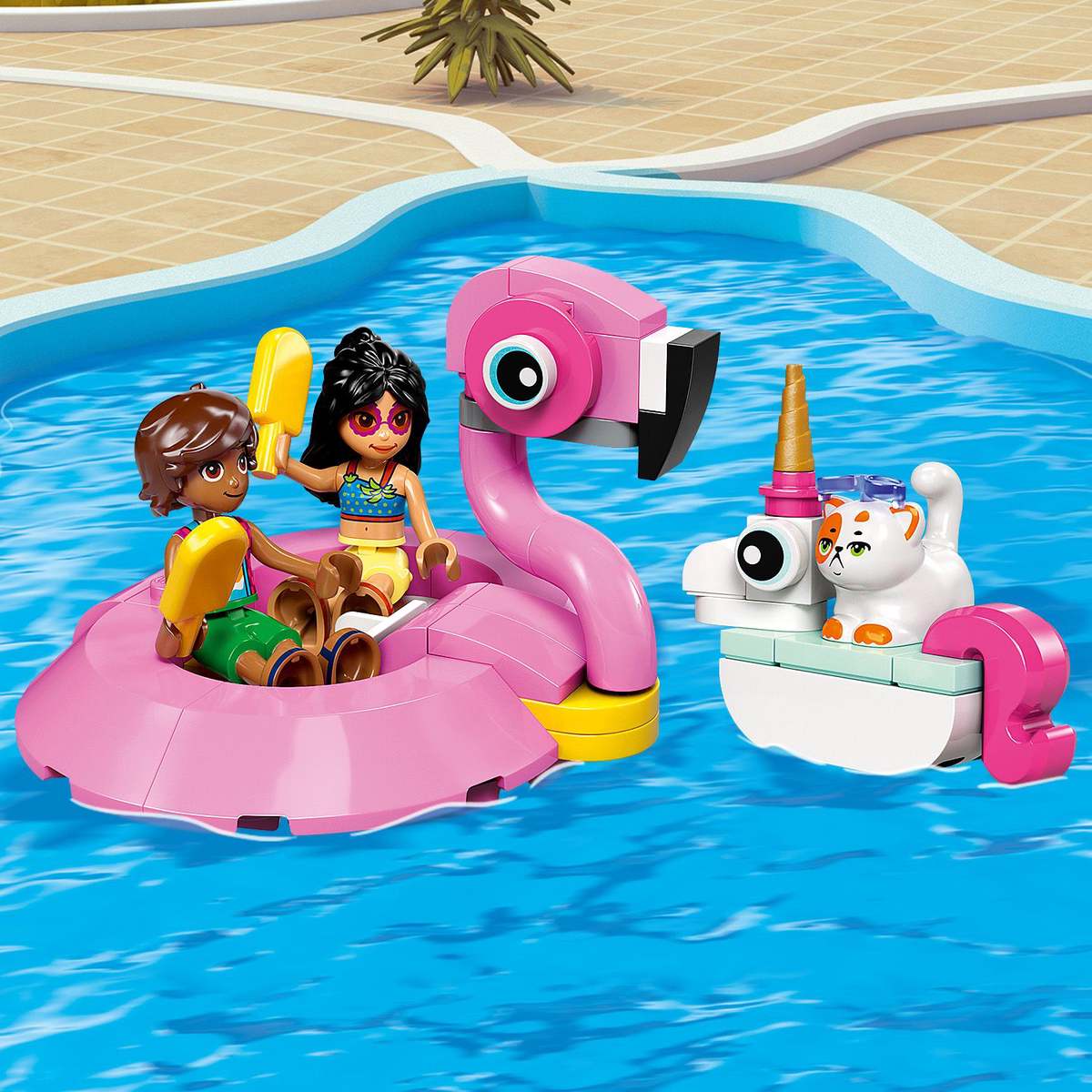 Konstruktorius LEGO Friends Unicorn & Flamingo Pool Party - 5
