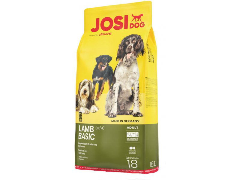 Sausas šunų ėdalas JOSIDOG Basic, 15 kg