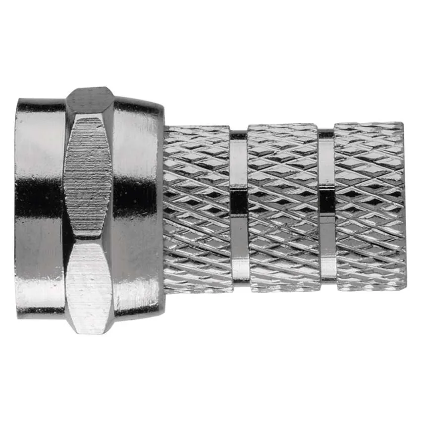 F tipo lizdinė jungtis bendraašiam kabeliui, 4,0/4,9 mm, 3C2V 10 vnt.-1