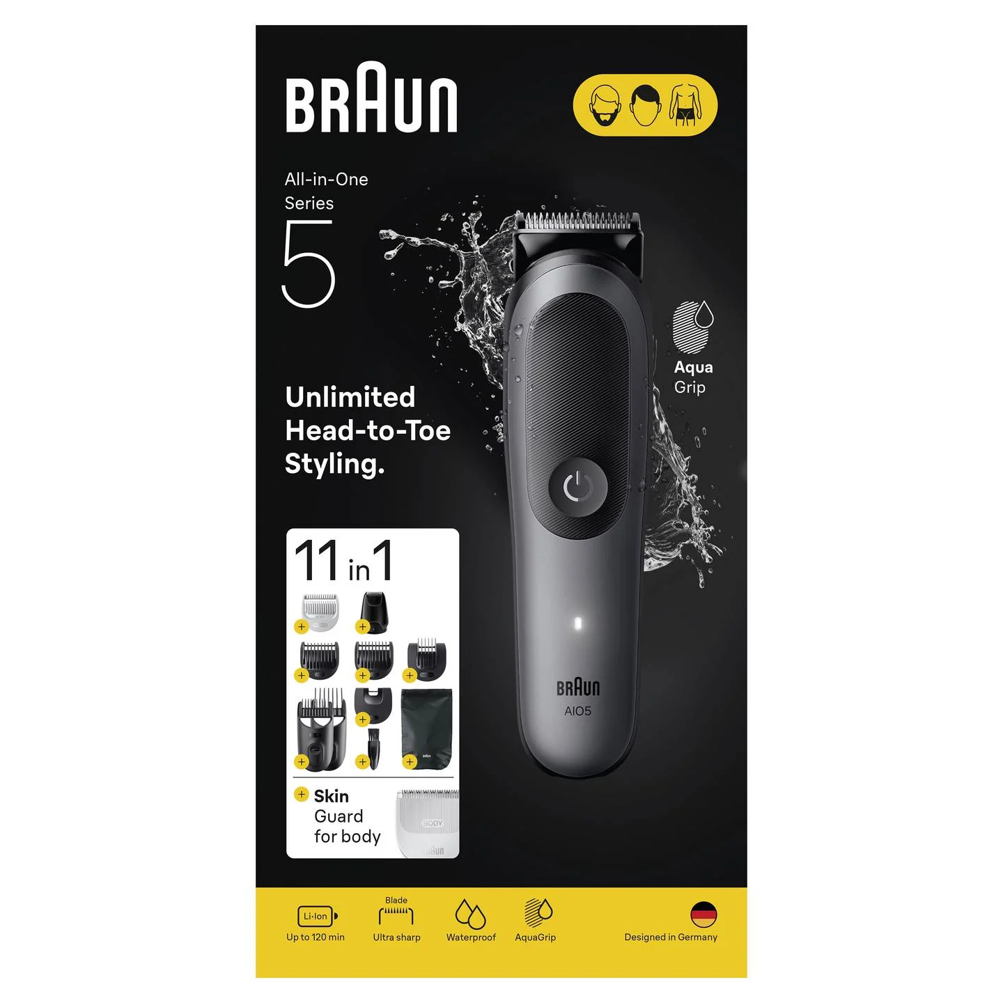 Barzdaskutė BRAUN AIO5560 - 3
