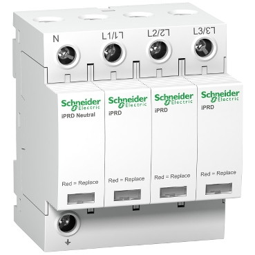 Viršįtampių ribotuvas SCHNEIDER, 3P+N, 20kA, 350V; A9L20600-0