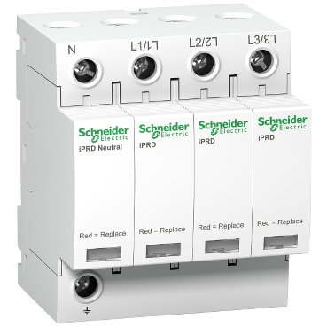 Viršįtampių ribotuvas SCHNEIDER, 3P+N, 20kA, 350V; A9L20600-0