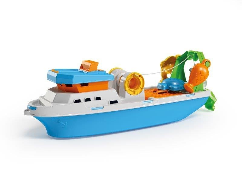 Žaislinis laivas su judančiomis dalimis, 40 cm