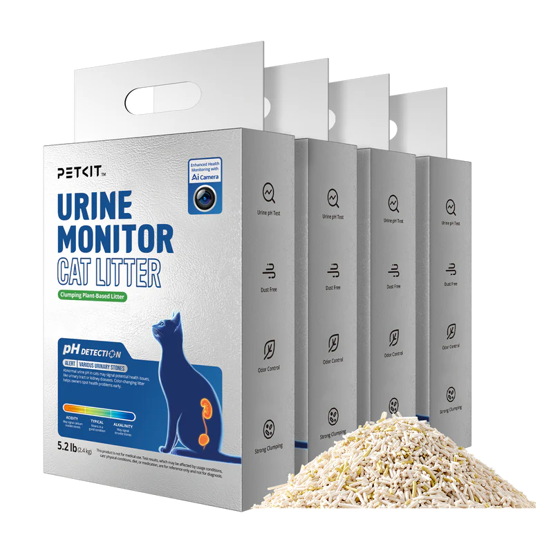 Kačių kraikas Petkit Urine Monitor, silikagelinis, 2.4 kg-0