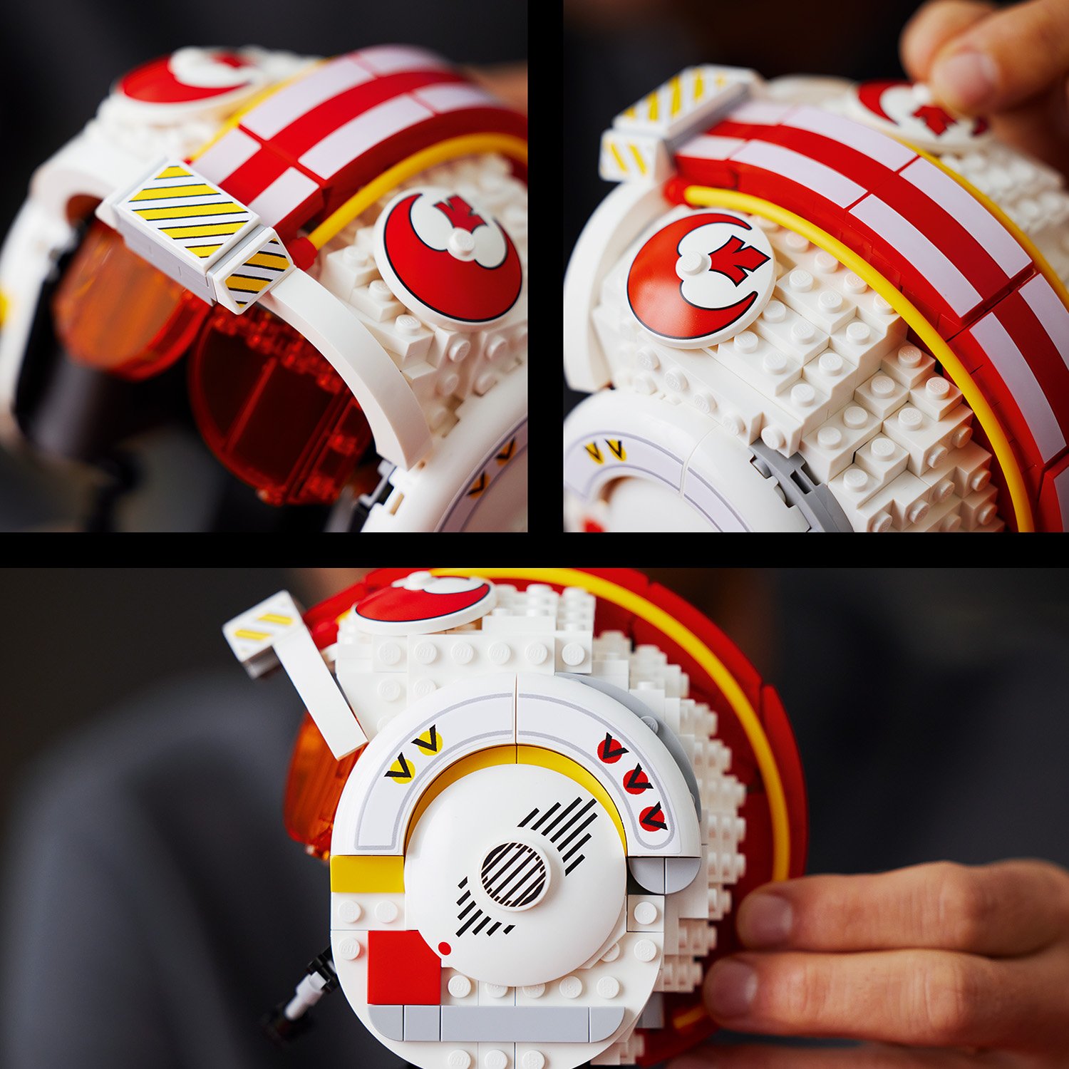 Konstruktorius LEGO® Star Wars Luke Skywalker™ (raudonojo penketo) šalmas 75327 - 2