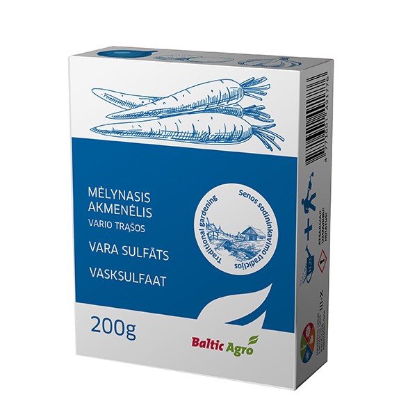 Vario sulfatas MĖLYNASIS AKMENĖLIS, 200 g-0