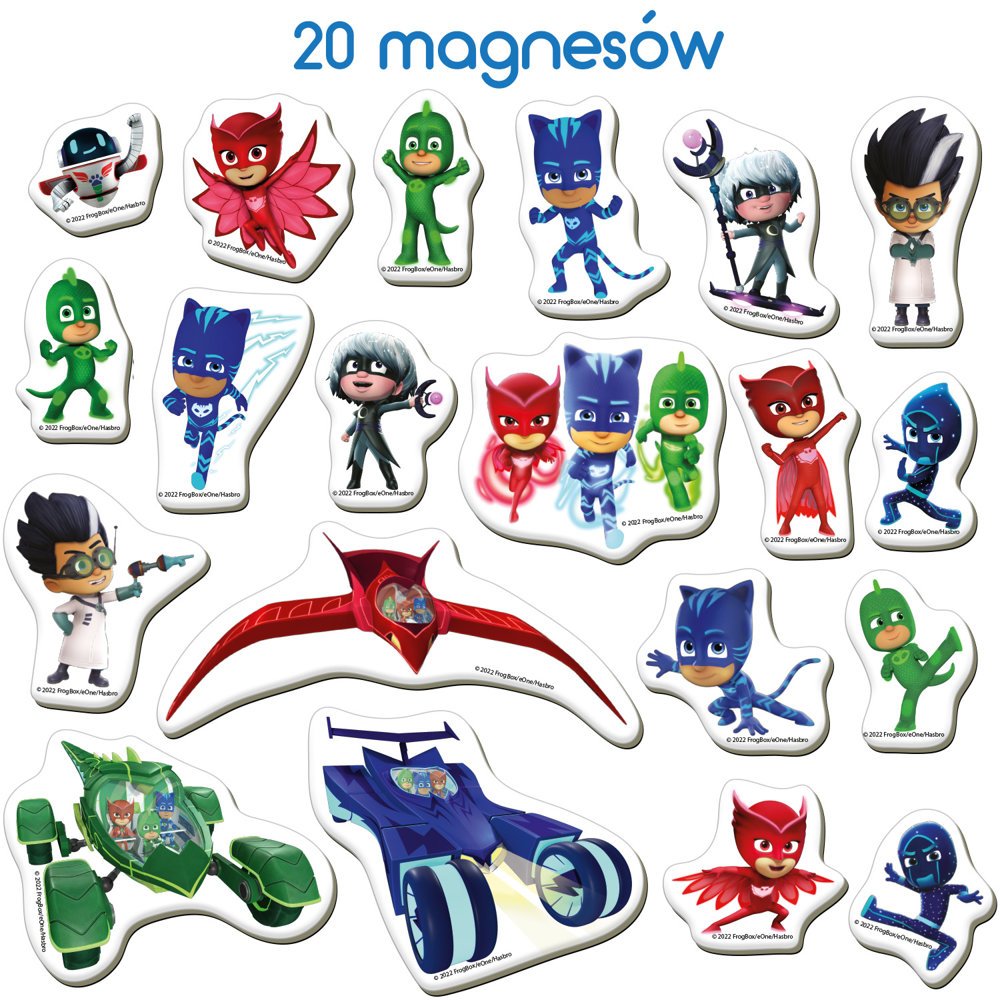 Magnetų rinkinys PJ Masks - 5
