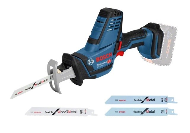 Akumuliatorinis tiesinis pjūklas BOSCH PRO GSA 18 V-LIC, 18 V (be akumuliatoriaus ir pakrovėjo)-0