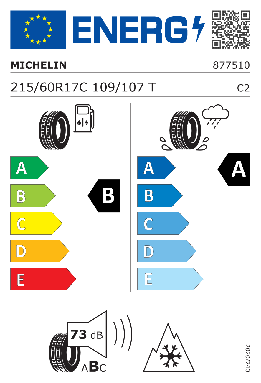 Michelin Agilis CrossClimate 215/60 R17 109 T-1