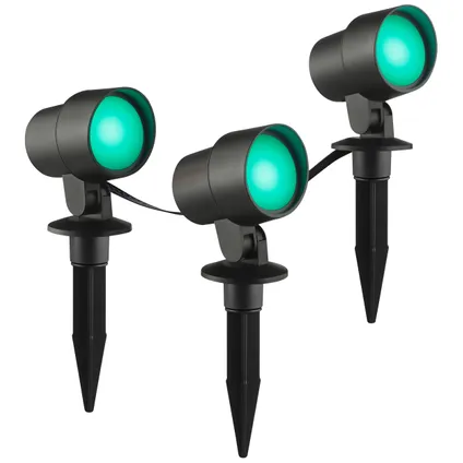 Įsmeigiamas išmanus LED lauko šviestuvas BRILLIANT KAMARA IP44 8,5W CCT 3000-6500K 660lm - 5