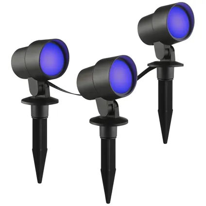 Įsmeigiamas išmanus LED lauko šviestuvas BRILLIANT KAMARA IP44 8,5W CCT 3000-6500K 660lm - 4