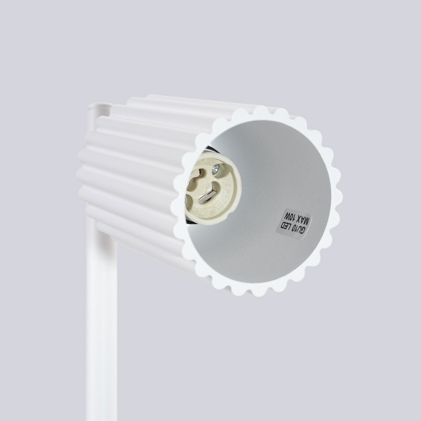 Stalinis šviestuvas SOLLUX KARBON, GU10, 1 x max 10W LED, balta - 7