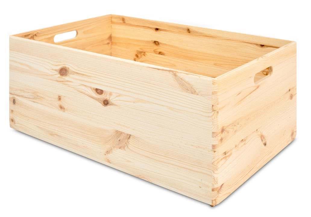 Medinė dėžė, 60 x 40 x 23,5 cm